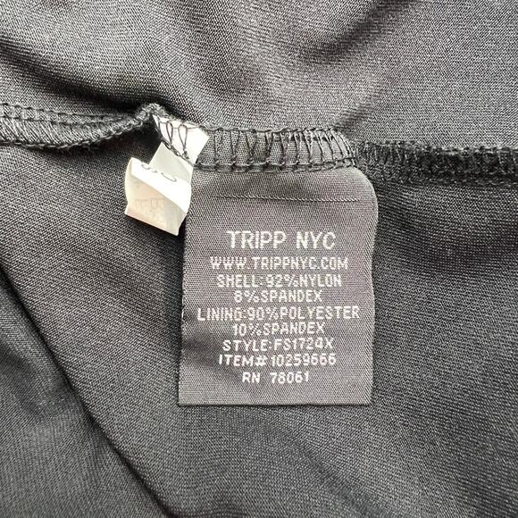 Tripp NYC Skull Lace Dress Black Knee Length Mini - Picture 8 of 11